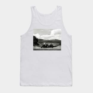 Taking away the bales - near Conwy, North Wales Tank Top